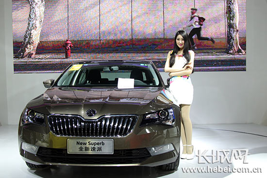 車模表演。長城網(wǎng) 邢丁 攝