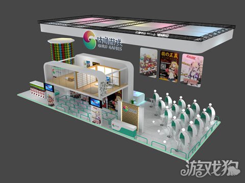 世界最大扭蛋機(jī)現(xiàn)身CJ 晨之科展臺搭建效果(圖3)