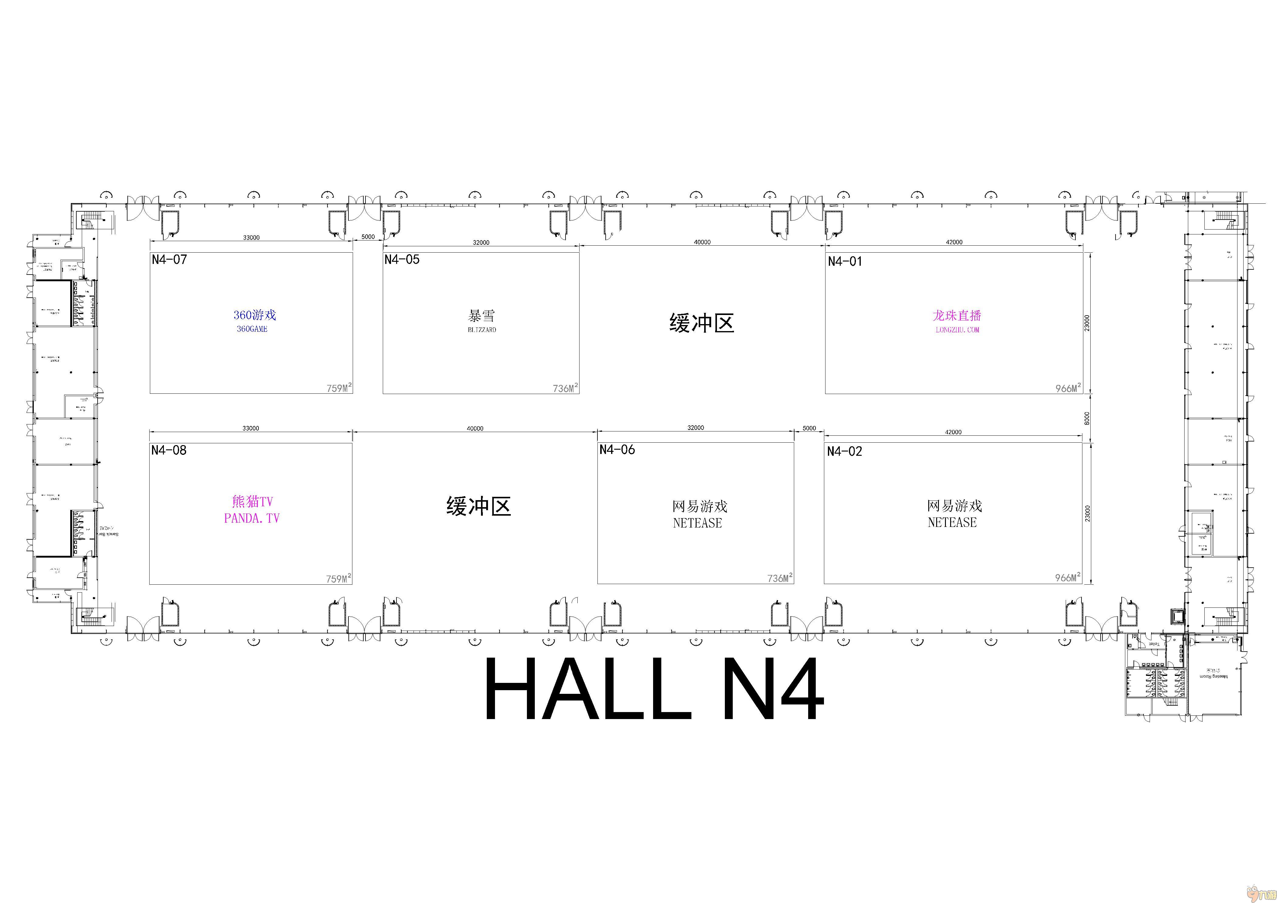 參展指南，2016ChinaJoy展臺(tái)平面圖曝光(圖4)