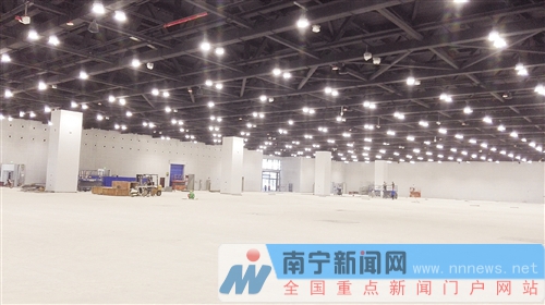 會(huì)展中心改擴(kuò)建場(chǎng)館裝修收尾 B、C塊場(chǎng)館８月啟用