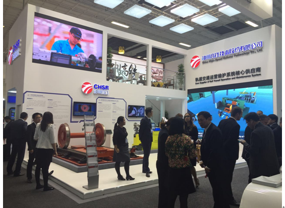 神州高鐵驚艷亮相柏林軌道交通展(圖1)