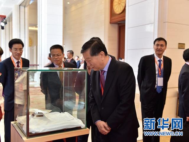 銀監(jiān)會主席尚福林等參觀 江西紅色金融歷史展 