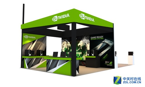 NVIDIA展區(qū)圖